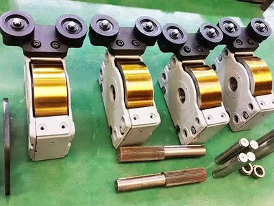 Demag Wheel Block System with Spline Gear Drive Shaft
