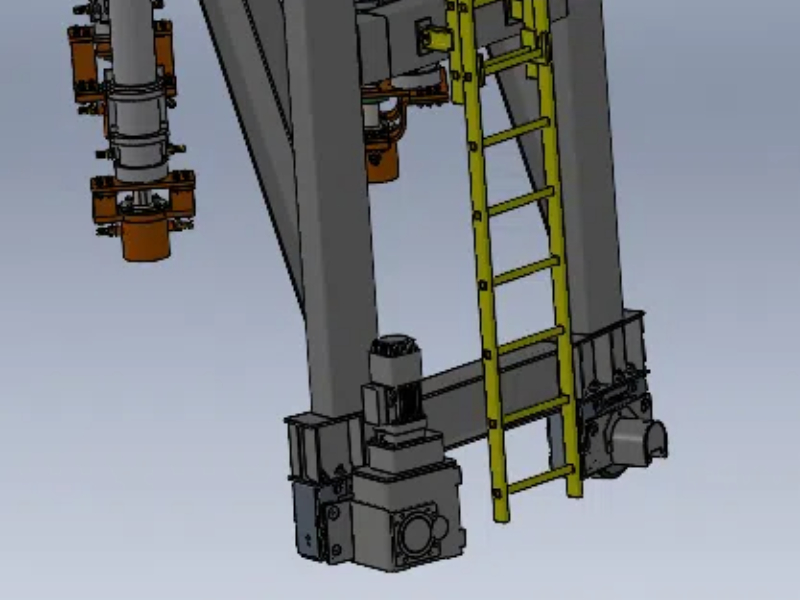 Demag modular drive system in an electroslag furnace