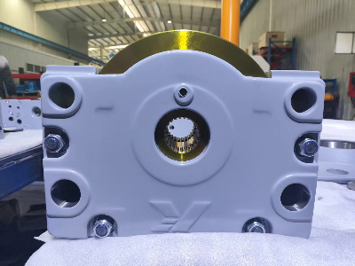 Application of Demag Rail Wheels in Stacker Cranes