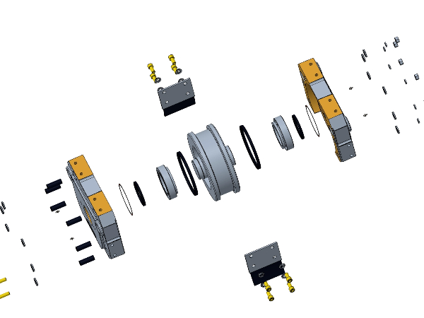 Demag travel wheel block accessories