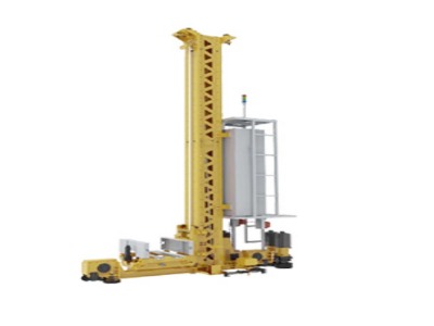 Stacker Cranes for Boxes Efficiency with DRS Wheel Block