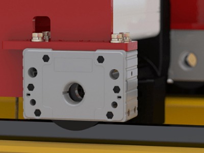 Modular DRS Wheel Block System for Crane End Beams