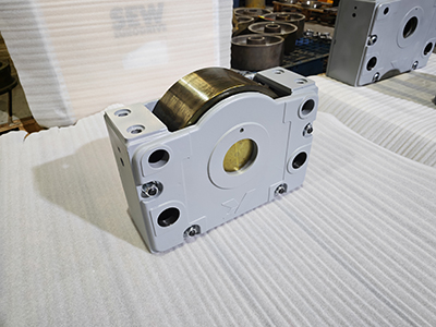 DRS Wheel Block for Anode Washing System Cranes