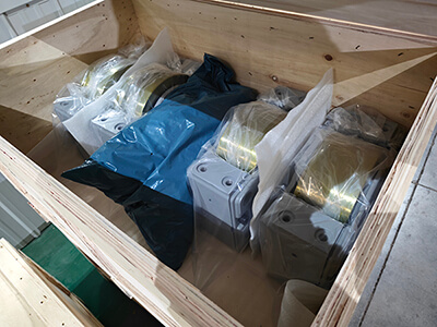 5 Sets of DRS-315 Wheel Blocks Shipped for Australian Anode System Project